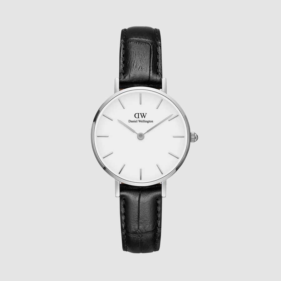 Đồng Hồ Dw Daniel Wallington Petite Reading Nữ Trắng Đen